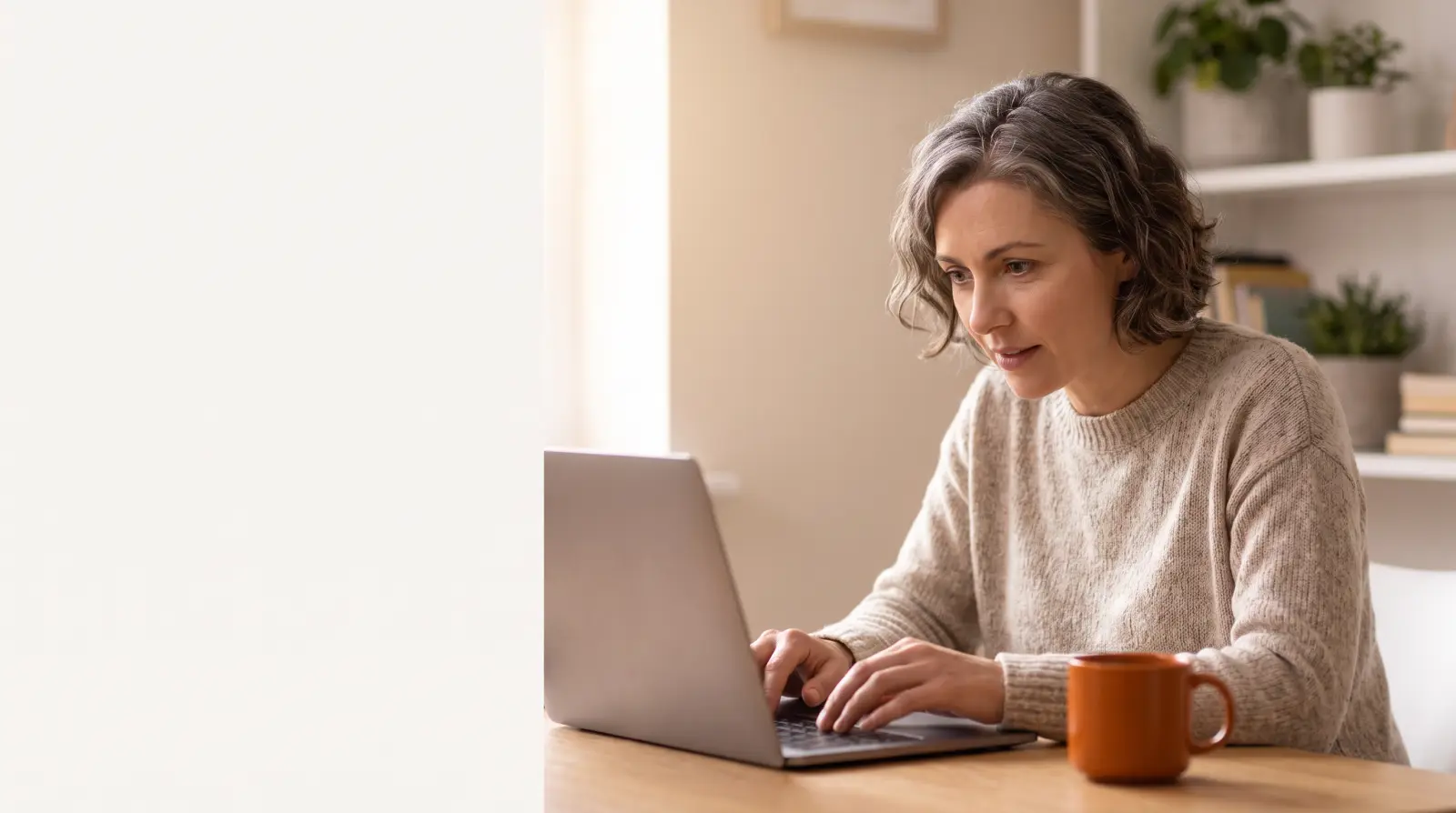 Example: a fictional buyer asking a question on a website